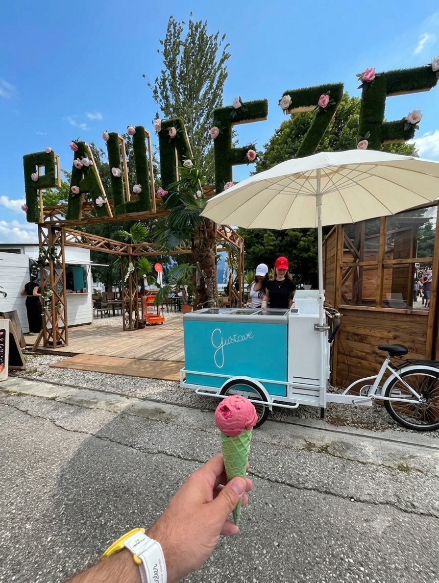 Glacier Événement Lausanne & Genève | Tricycle Glace Mariage