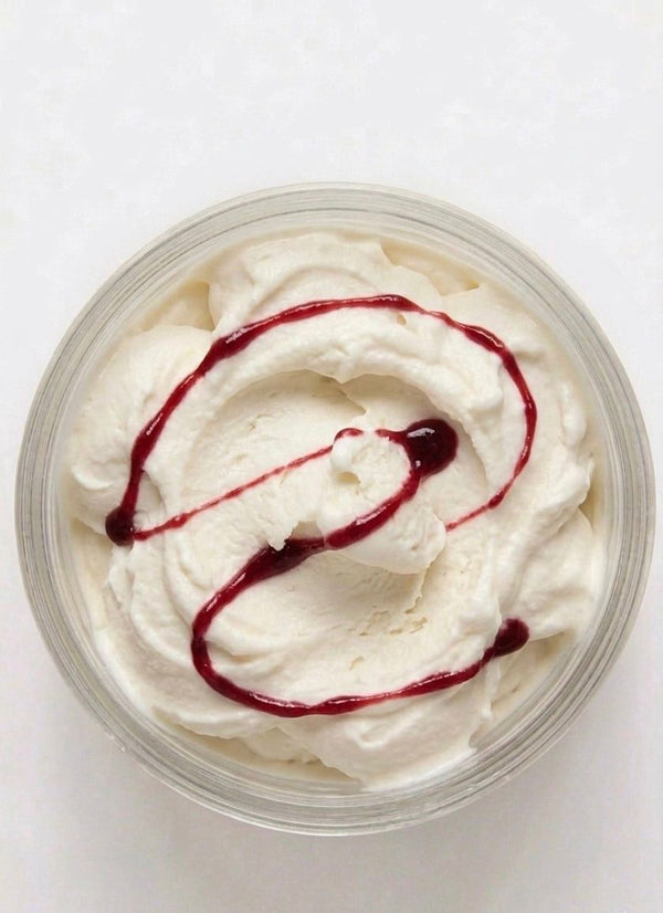 Glace double crème Gruyère AOP Gustave Glacier – vue de dessus