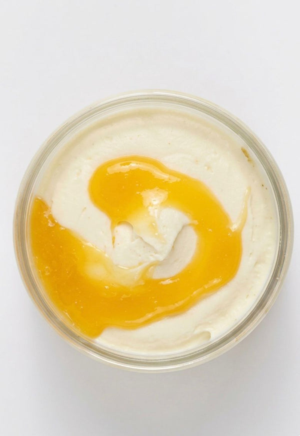 Crème glacée tarte citron Gustave Glacier – vue de dessus